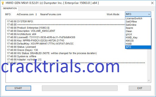 Hwidgen Crack v62.01 & Product Key Free Download 2022 Latest