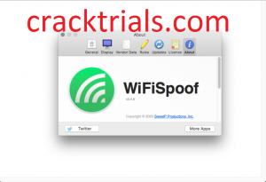 WiFiSpoof 3.8.4 Crack MAC Full Serial Key [Latest] 2022